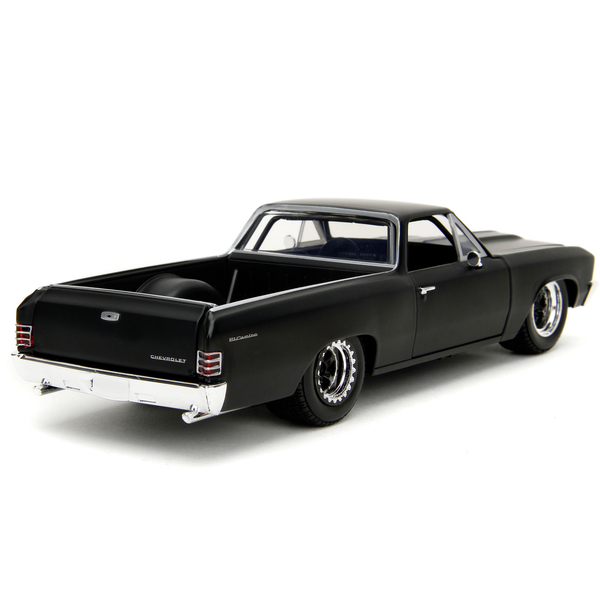 Машина металева Jada Форсаж Шевроле Ель Каміно (1967), 1:24, чорний (253203086) - Pampik - 4