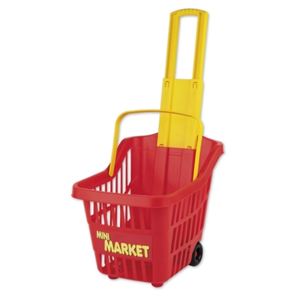 Іграшковий візок для покупок Androni Giocattoli, червоний (2705-0000/27694) - Pampik - 2
