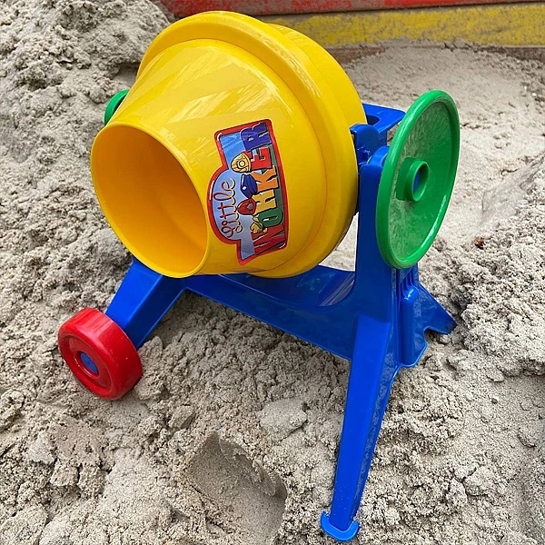 Игрушка для песка Androni Giocattoli Бетономешалка (8033-0000/27686) - Pampik - 5