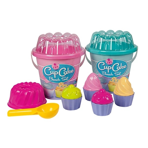 Набор для игр в песке Androni Giocattoli, розовый (1290-0000/27673) - Pampik - 3