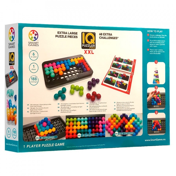 Настольная игра Smart Games IQ Профі XXL (SG 455 XL) - Pampik - 2