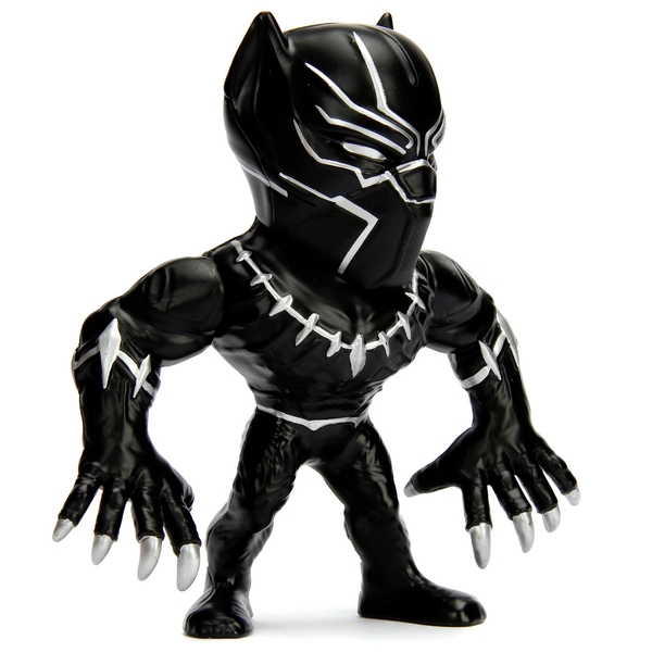 Фигурка металлическая Jada Марвел 4. Черная пантера, 10 см (253221002) - Pampik - 3