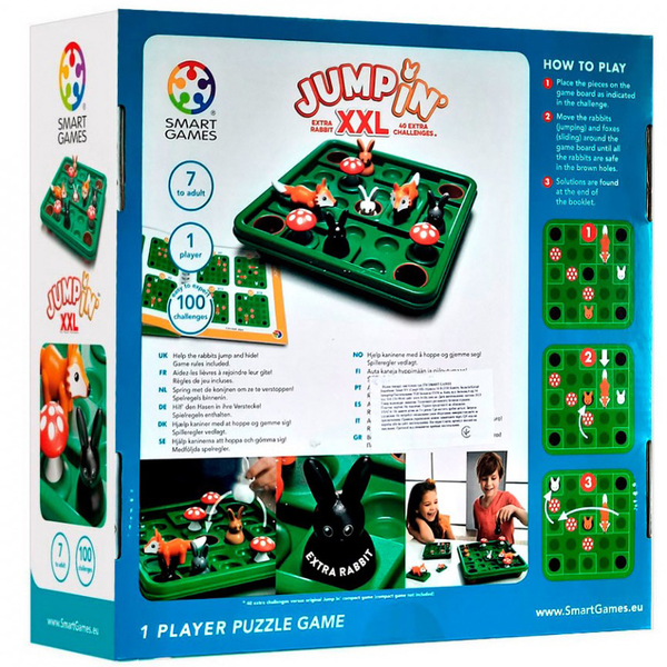 Настольная игра Smart Games Прыгай! XXL (SG 421 XL) - Pampik - 5