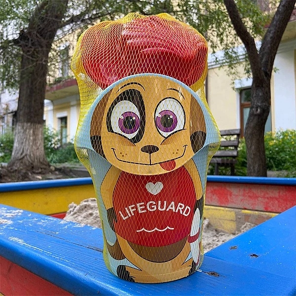 Набір для ігор у піску Androni Giocattoli, червоний (1315-0000/27675) - Pampik - 3