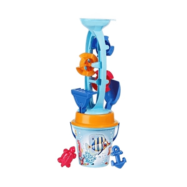 Набір для ігор у піску Androni Giocattoli, блакитний (1234-00CF/27684) - Pampik