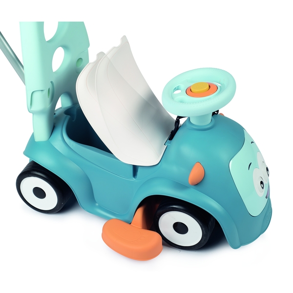 Машина для катания малыша 3 в 1 Smoby Маэстро, голубой (720304) - Pampik - 6