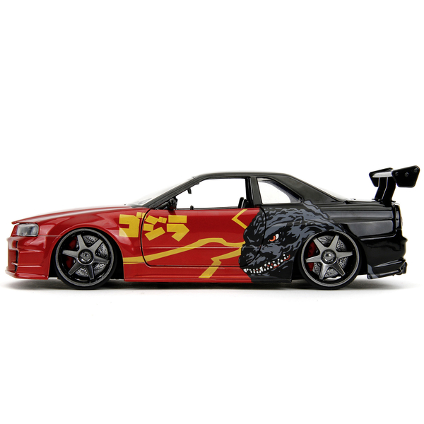 Машина металлическая Jada Годзила Hиccaн GTR, 1:24 (253253024) - Pampik - 7