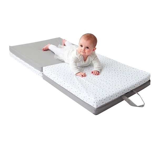 Килимок ігровий 3 в 1 Candide, 60х60х4 см, 4шт., сірий (595120/26572) - Pampik - 5