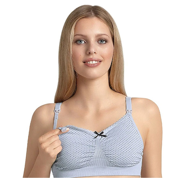 Топ для кормления бесшовный Anita, р.S, сиреневый (5097/10684) - Pampik - 3