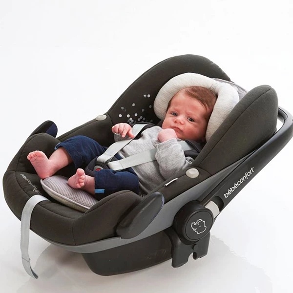 Кокон-вкладиш Candide Baby Pad Air+, універсальний, 0-6 міс., 63х32 см, сірий (705080/28030) - Pampik - 3