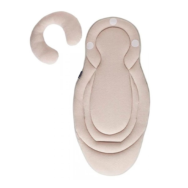 Кокон-вкладыш Candide Baby Pad, универсальный, 0-6 мес., 63х32 см, кофейный (703970/14993) - Pampik - 2