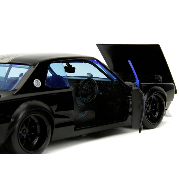 Машина металлическая Jada Мстители Токио Ниссан с фигуркой Мики, 1:24, черный (253255064) - Pampik - 6