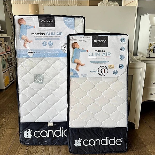 Матрац Candide Clim Air, зима-літо, 120х60х11 см, білий (451622/19007) - Pampik - 6