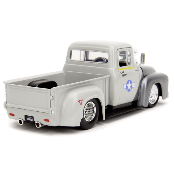 Машина металлическая Jada Уличный боец Форд Пикап с фигуркой Гайла, 1:24, серый (253255057) - Pampik - 4