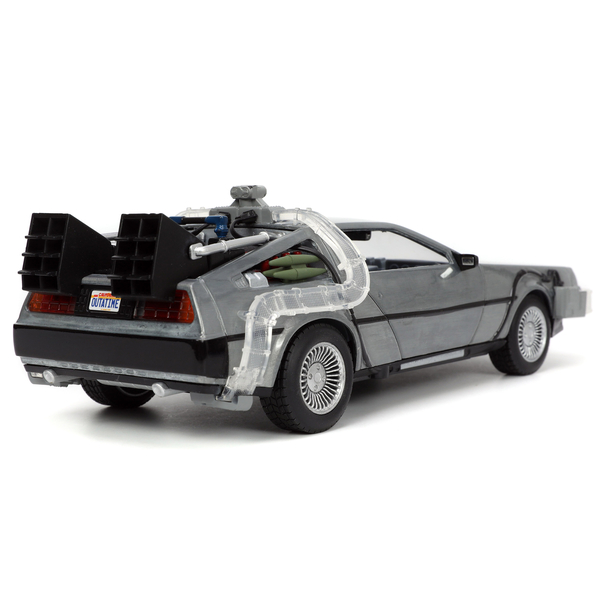 Машина металева Jada Назад у майбутнє 1 Машина часу, зі світловим ефектом, 1:24, сірий (253255038) - Pampik - 7