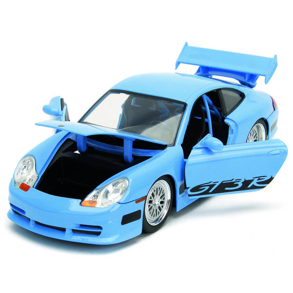 Машина металлическая Jada Форсаж Порше 996 GT3 RS, 1:24, голубой (253203080) - Pampik - 9