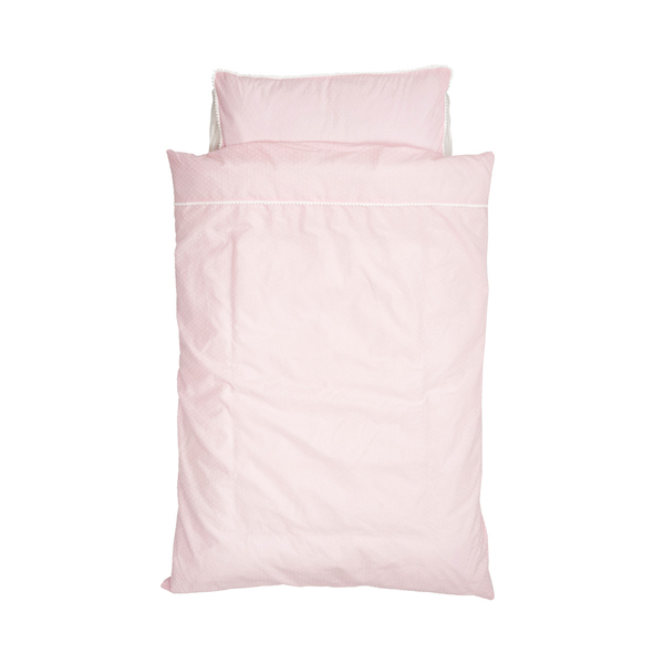 Комплект постільної білизни Twins Батист 3D, 120х90 см, 4 предмети, рожевий (3034-TB-08) - Pampik