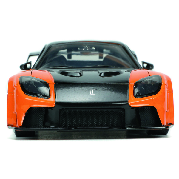 Машина металева Jada Форсаж 9 Мазда RX-7 з фігуркою Хана, 1:24, помаранчевий (253205002) - Pampik - 6