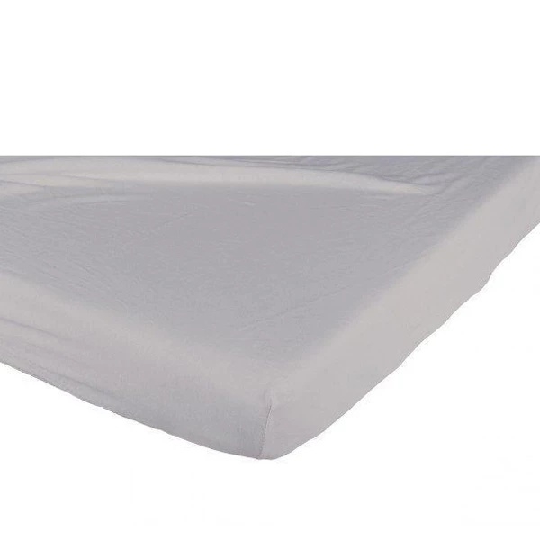 Простыня на резинке Candide, трикотажная, 120х60 см, серый (690361/26579) - Pampik - 2