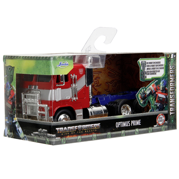 Машина металева Jada Трансформери. Оптімус Прайм T7, 1:32, червоний (253112009) - Pampik - 10