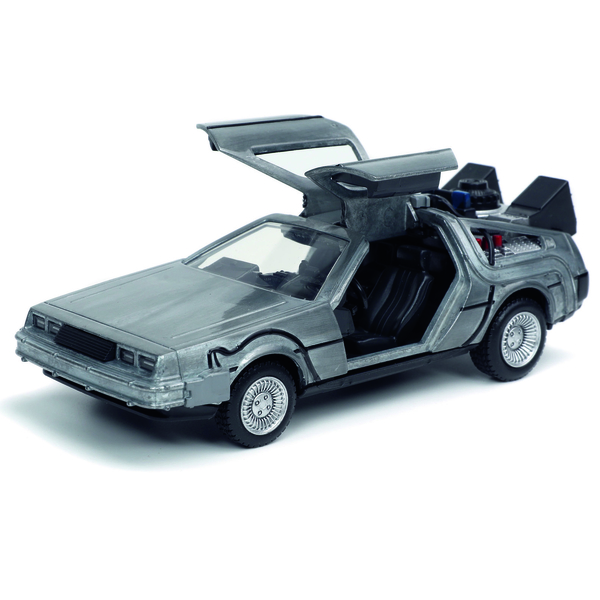 Машина металлическая Jada Назад в будущее 1 Машина времени, 1:32, серый (253252017) - Pampik - 7