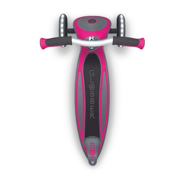 Самокат Globber Master Lights, колеса з підсвіткою, рожевий (662-110) - Pampik - 11