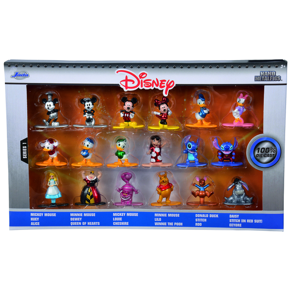 Набор металлических коллекционных фигурок Jada Дисней 1, 18 шт. (253075005) - Pampik - 11