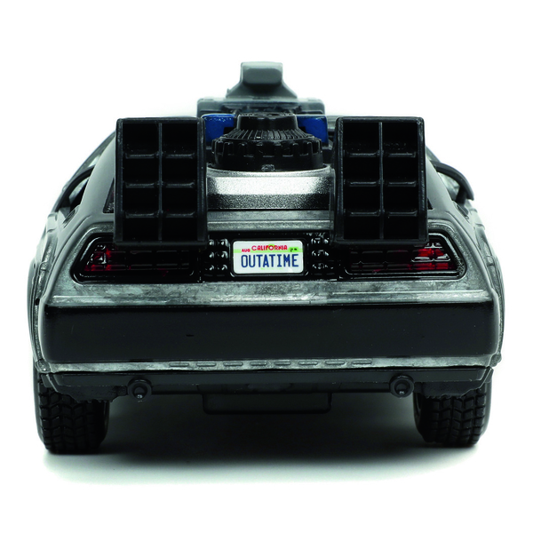 Машина металлическая Jada Назад в будущее 1 Машина времени, 1:32, серый (253252017) - Pampik - 6