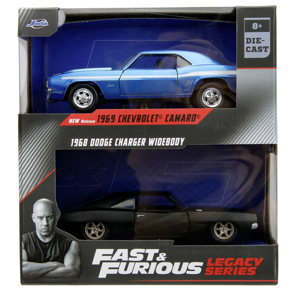 Набор машинок металлических Jada Форсаж 2 Додж Чарджер и Шевроле Камаро, 1:32, 2 шт. (253202013) - Pampik - 7