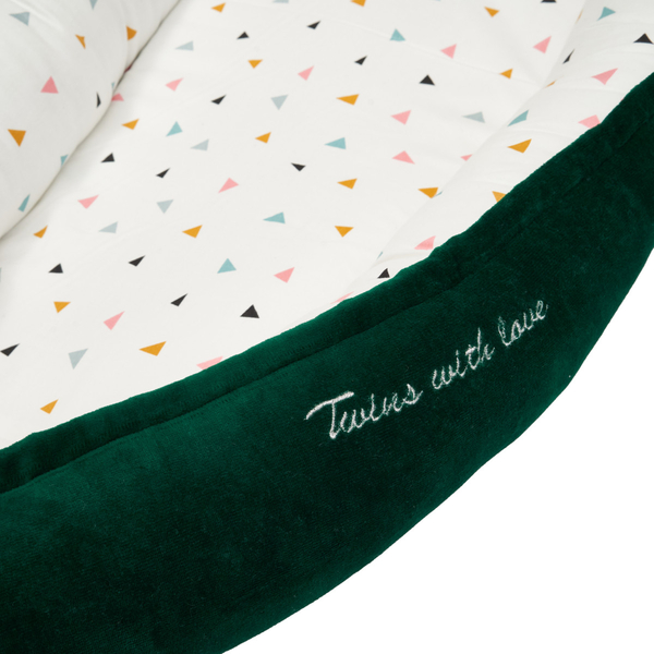Кокон-позиціонер Twins Dreams, смарагдовий (9030-KPTD-106) - Pampik - 3