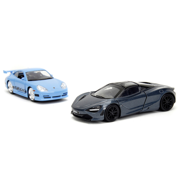 Набір машинок металевих Jada Форсаж Порше 911 GT3 R5 та Макларен 7Z05, 1:32, 2 шт. (253202012) - Pampik - 3