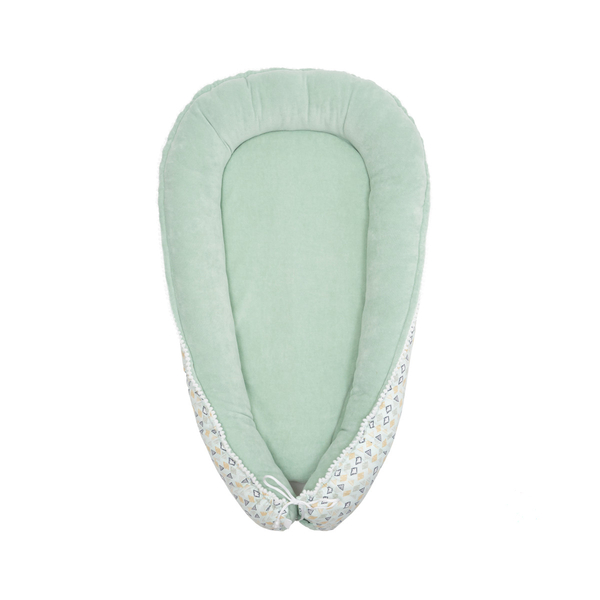 Кокон-позиціонер Twins Be Happy, м'ятний (9025-KTBH-14) - Pampik - 2