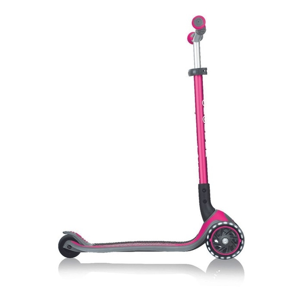 Самокат Globber Master Lights, колеса з підсвіткою, рожевий (662-110) - Pampik - 3