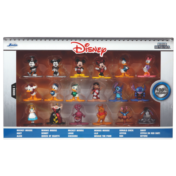 Набор металлических коллекционных фигурок Jada Дисней 1, 18 шт. (253075005) - Pampik
