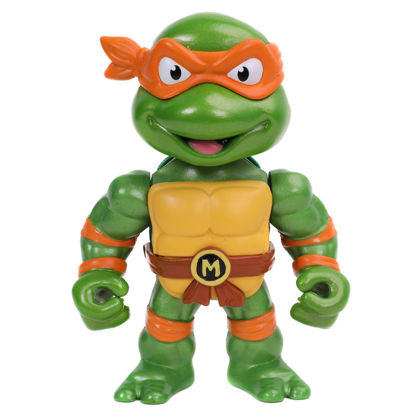 Фигурка металлическая Jada Черепашки-ниндзя 4. Микеланджело, 10 см (253283002) - Pampik - 4