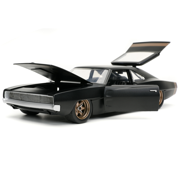 Машина металлическая Jada Форсаж 9 Додж Чаржер (1968), 1:24, черный (253203075) - Pampik - 7