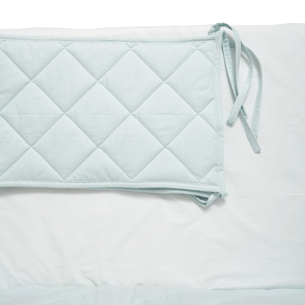 Бампер Twins Premium, стеганый, 360х30 см, мятный (2027-P200-14) - Pampik - 5