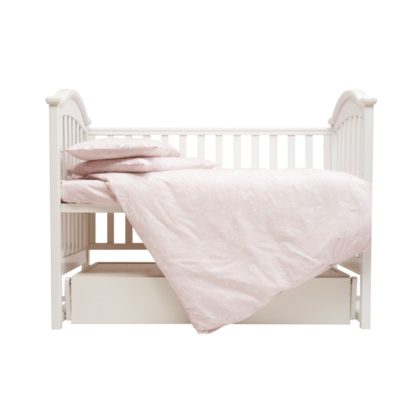 Комплект постільної білизни Twins Be Happy, 4 предмети, рожевий (3078-TBH-08) - Pampik - 2