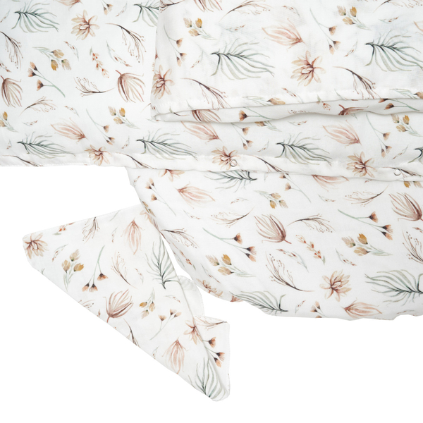 Комплект постільної білизни Twins Bamboo line Botanical, 3 предмети (3030-TBL-202B) - Pampik - 2