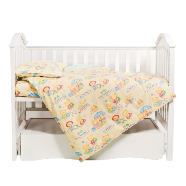 Комплект постельного белья Twins Comfort, 3 предмета, зеленый (3051-C-012) - Pampik