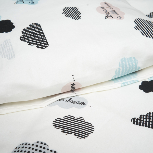 Комплект постільної білизни Twins Dream, 3 предмети, м'ятний (4011-ZTDR-14) - Pampik - 3