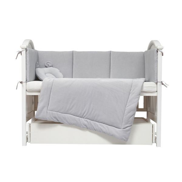 Бампер Twins Ego, 240х32 см, сірий (2031-TE-10) - Pampik - 3