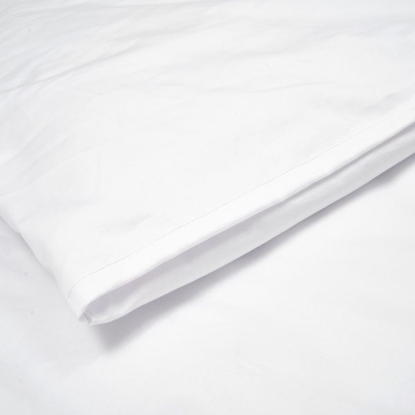 Комплект постільної білизни Twins Ромашка, сатин, 3 предмети, білий (3056-TR01) - Pampik - 7