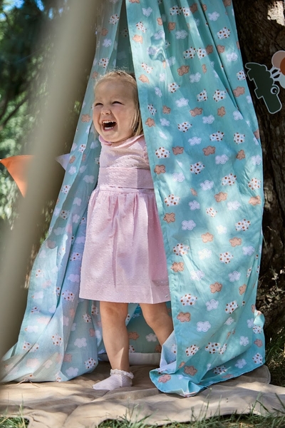 Балдахін-шатро Twins Cozy Dream Mint Cloud, поплін, м'ятний (1099-99TCD-14) - Pampik - 8