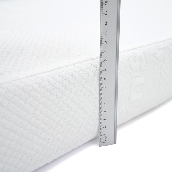 Матрац для дитячого ліжечка Twins Lux, 120x60x10 см, білий (5000-31TL-01) - Pampik - 4