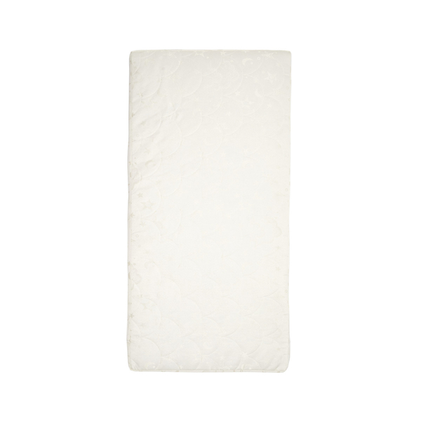 Матрац для дитячого ліжечка Twins Moonlight, 120x60x10 см, білий (5000-30TM-01) - Pampik