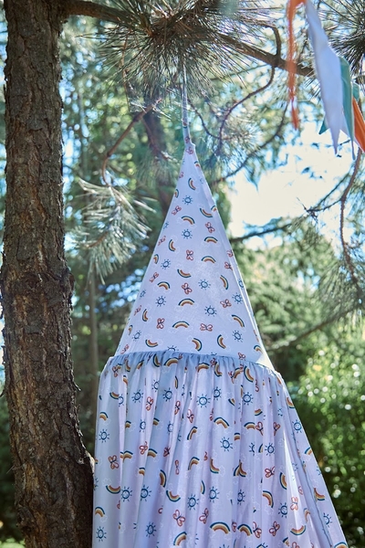 Балдахін-шатро Twins Cozy Dream Grey Rainbow поплін, сірий (1099-99TCD-10) - Pampik - 4