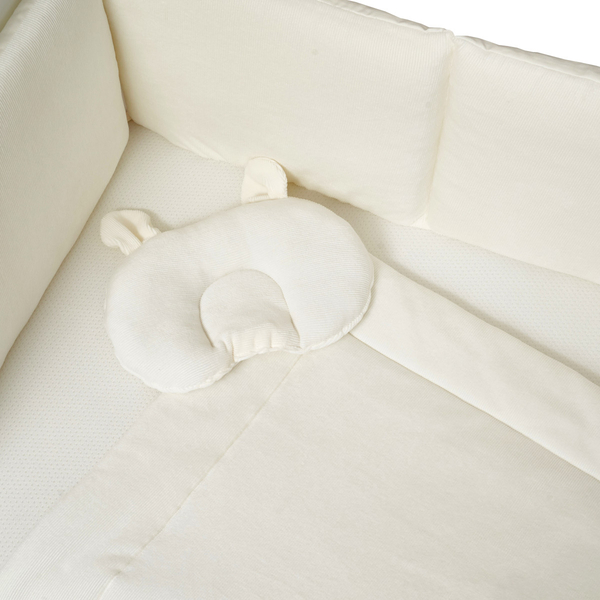 Набір Twins Ego: плед, подушка та резинка, світло-бежевий (1497-НТЕ-202) - Pampik - 4