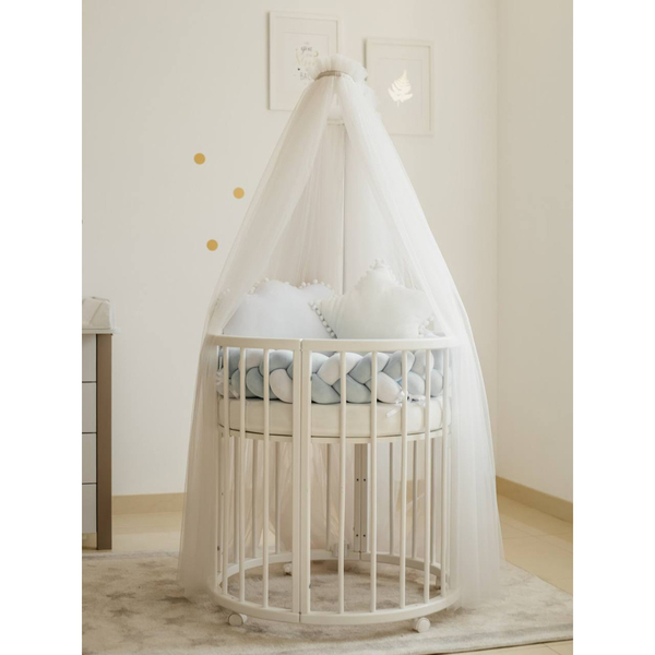 Балдахін Twins Air white, білий (1010-TA-01) - Pampik - 3