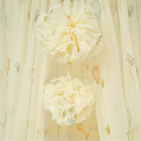 Балдахін-шатро Twins Limited, гіпюр, бежевий (1099-99L-02) - Pampik - 3